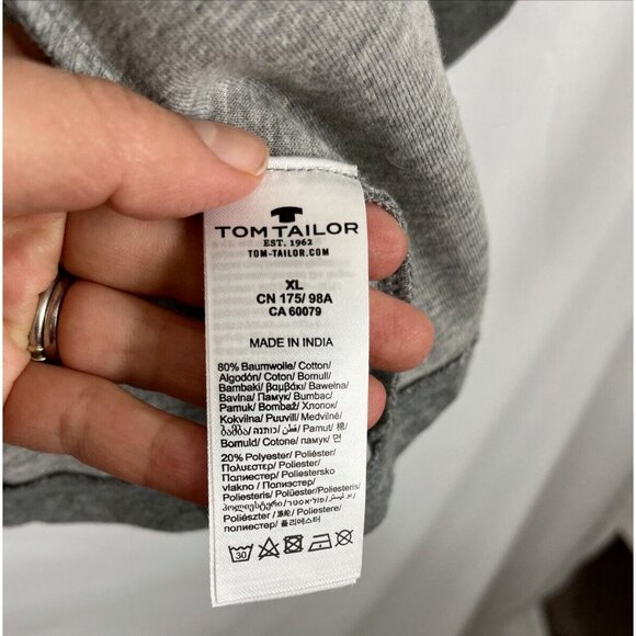 Tom Tailor Gray Jersey Knit Blazer Women's Size XL Business Casual - Picture 7 of 12